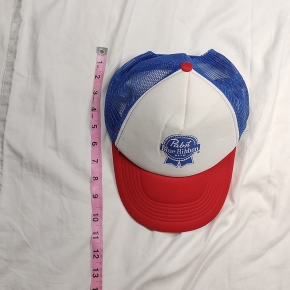 Pabst Blue ribbon mens snap back hat - Picture 8 of 11